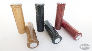 Posh Waffle Style Grips - Light Brown / Candy