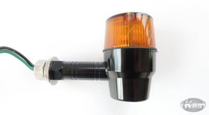 Posh Superbike Mini Indicator 4pc Set - Black with Amber Lens