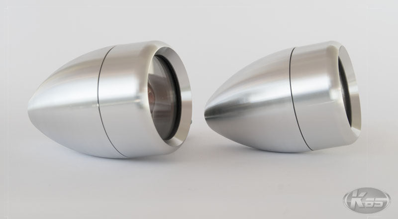 Posh New School Billet Indicator - Silver