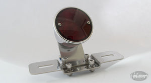 Posh Vintage Round Tail Lamp - Chrome